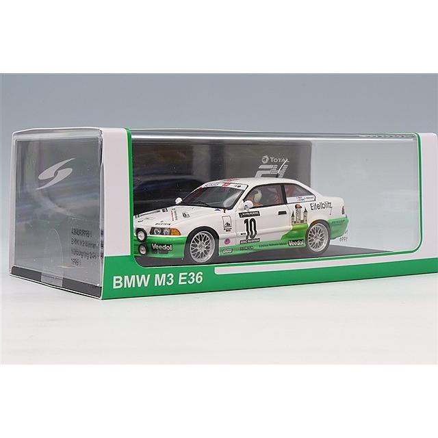 スパーク 1/43 BMW M3 E36 1996 ニュル24H ウィナー #10 J.Scheid/S.レック/H.Widmann_3