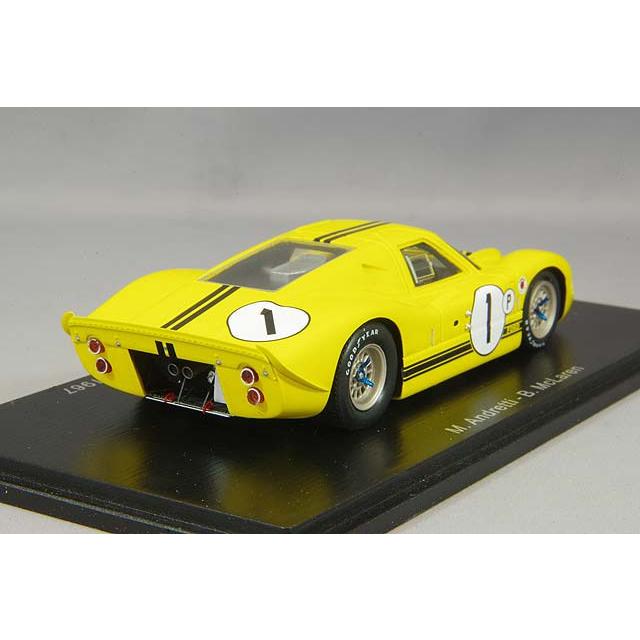 ミニカー/完成品 スパーク 1/43 フォード GT40 Mk.IV 1967 セブリング12H ウィナー #1 M.アンドレッティ/B.マクラーレンの画像
