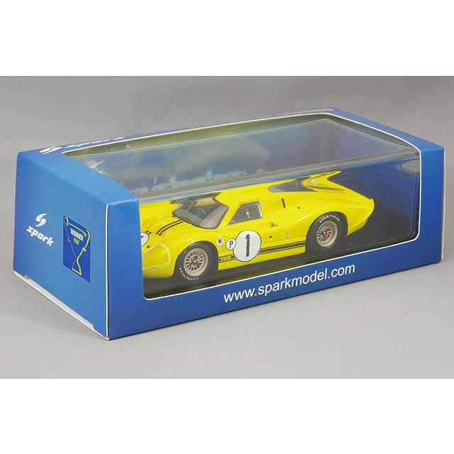 ミニカー/完成品 スパーク 1/43 フォード GT40 Mk.IV 1967 セブリング12H ウィナー #1 M.アンドレッティ/B.マクラーレンの画像