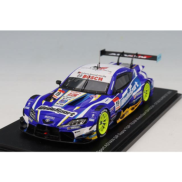 スパーク 1/43 ウェッズスポーツ アドバン GR スープラ TGR BANDOH #19