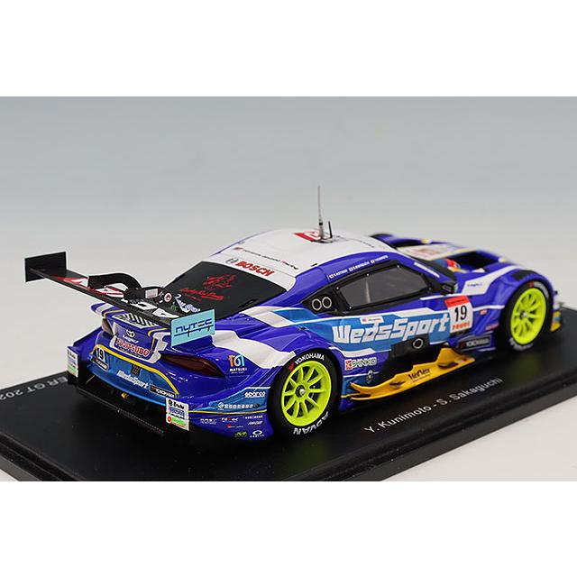 スパーク 1/43 ウェッズスポーツ アドバン GR スープラ TGR BANDOH #19