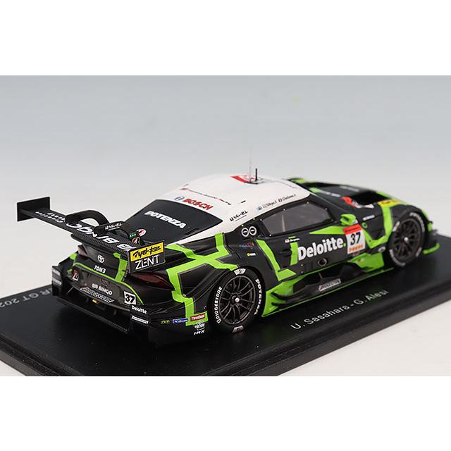 Deloitte TOM'S GR Supra サイン入り 1/43 Spark製 1/43 2024年 GT第3戦 鈴鹿仕様 37号車 Deloitte TOM'S