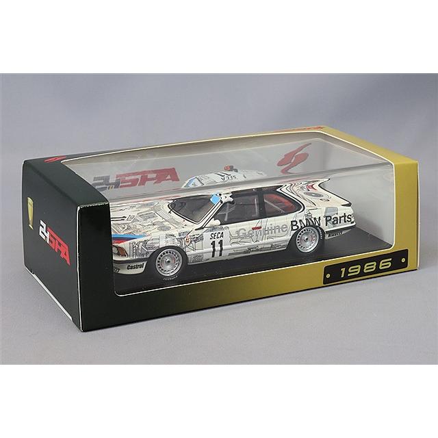 スパーク 1/43 BMW 635 Csi 1986 スパ24H ウィナー #11 D.クエスター/T