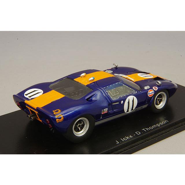 ミニカー/完成品 スパーク 1/43 フォード GT40 1967 デイトナ24H 6位