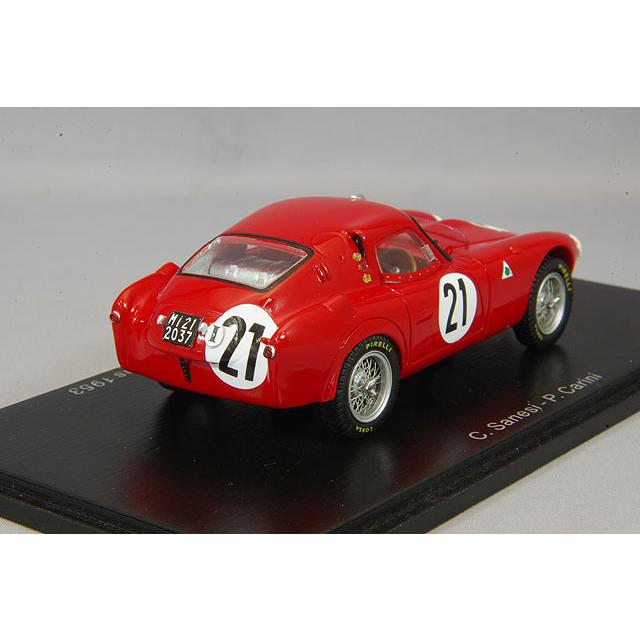 ミニカー/完成品 スパーク 1/43 アルファロメオ 6C 3000 CM 1953 ルマン24H #21 C.サネージ/P.カリニの画像