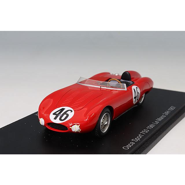 スパーク 1/43 オスカ スポーツ 750 ルマン24時間 19位 1957 #46 J.ラロシュ/R.ラディックス | 