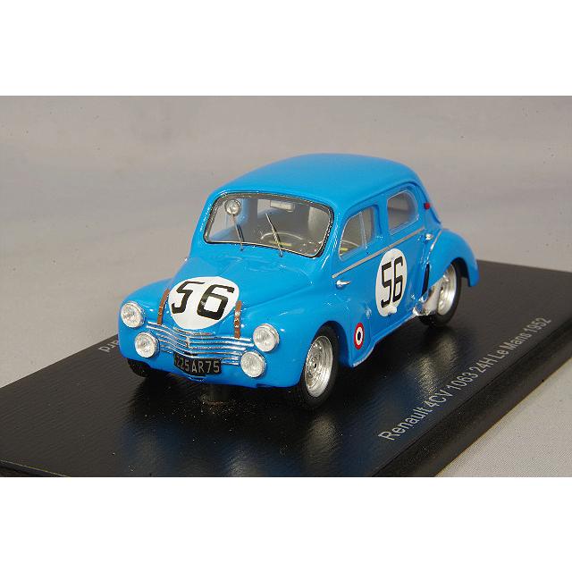 ミニカー/完成品 スパーク 1/43 ルノー 4CV 1063 1952 ルマン24H #56 J.E.ヴェルネ/J.Pairard