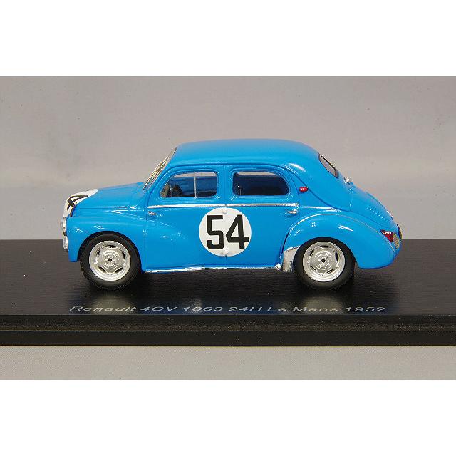 ミニカー/完成品 スパーク 1/43 ルノー 4CV 1063 1952 ルマン24H #54 L.Pons / P.Moserの画像