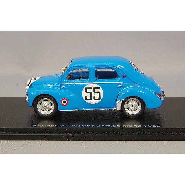 ミニカー/完成品 スパーク 1/43 ルノー 4CV 1063 1952 ルマン24H #55 J.Lecat / H.Senfftlebenの画像