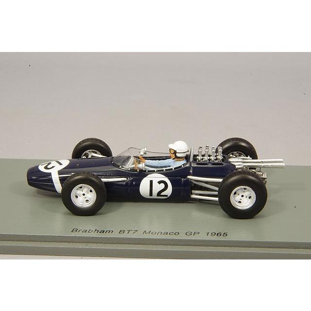 ミニカー/完成品 スパーク 1/43 ブラバム BT7 #12 モナコGP 1965 J.ボニエの画像