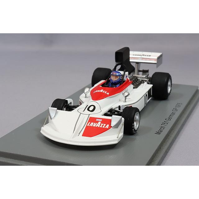 ミニカー/完成品 スパーク 1/43 マーチ 751 1975 F1 ドイツGP #10 H-J