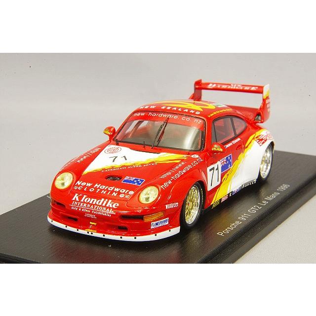 ミニカー/完成品 スパーク 1/43 ポルシェ 911 GT2 1996 ルマン24H #71 B.Farmer / R.Nearn / G.マーフィー