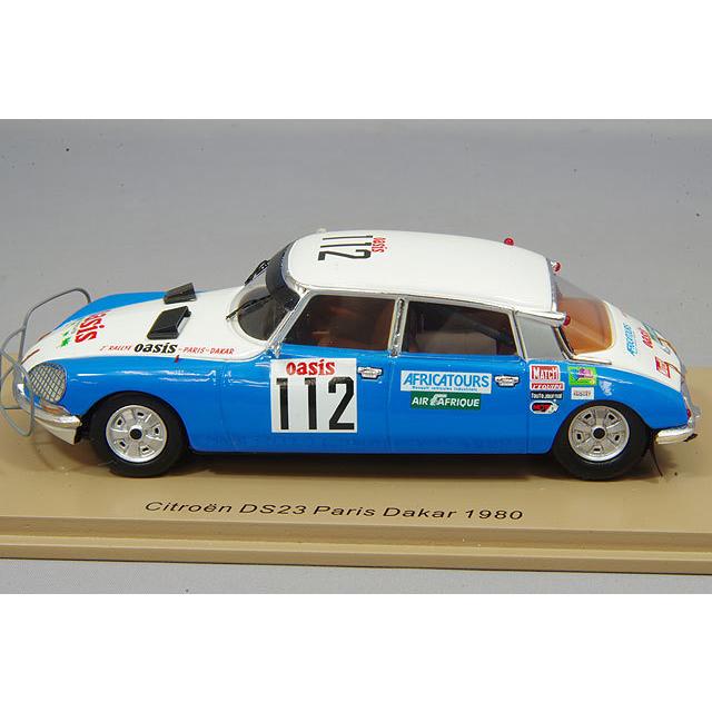 ミニカー/完成品 スパーク 1/43 シトロエン DS23 1980 パリ ダカール ラリー #112 C.Delles/J-P.ラミー/A.Bironの画像