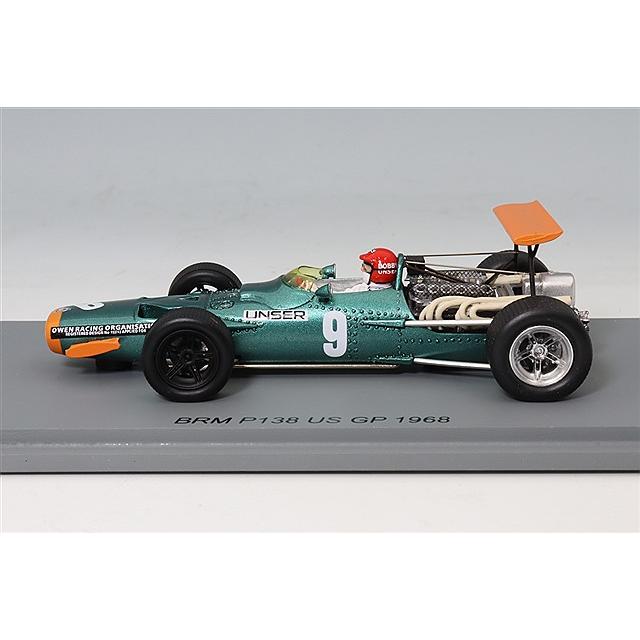 スパーク 1/43 BRM P138 1968 F1 アメリカGP #9 B.アンサー_1