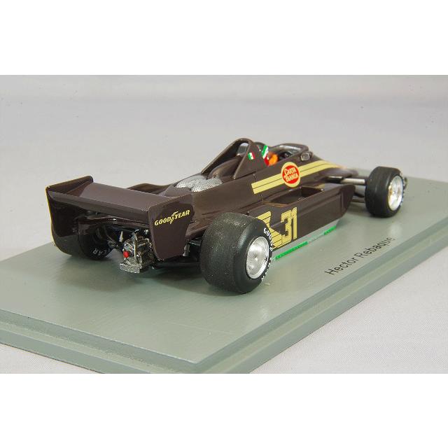 ミニカー/完成品 スパーク 1/43 レバーク HR100 1979 F1 カナダGP #31 H.レバークの画像