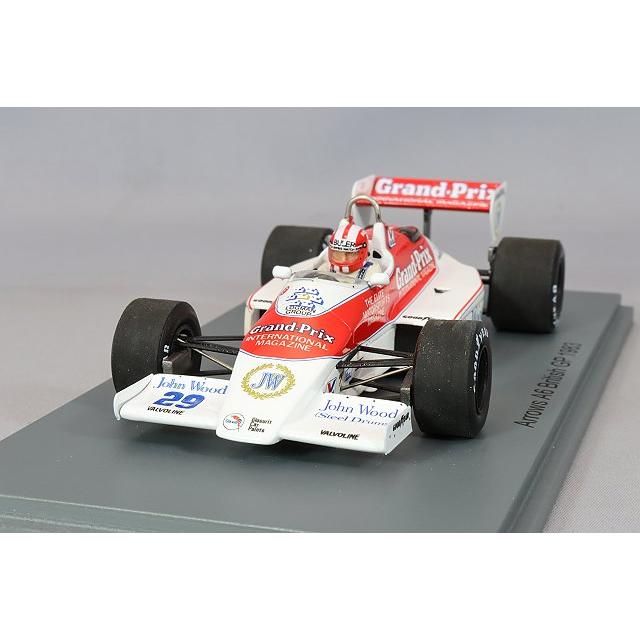 スパーク 1/43 アロウズ A6 1983 F1 イギリスGP #29 M.スレール