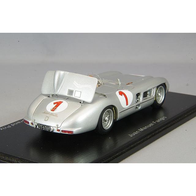 ミニカー/完成品 スパーク 1/43 メルセデスベンツ 300 SLR 1955 クリシャンスタード グランプリ ウィナー #1 J.M.ファンジオの画像