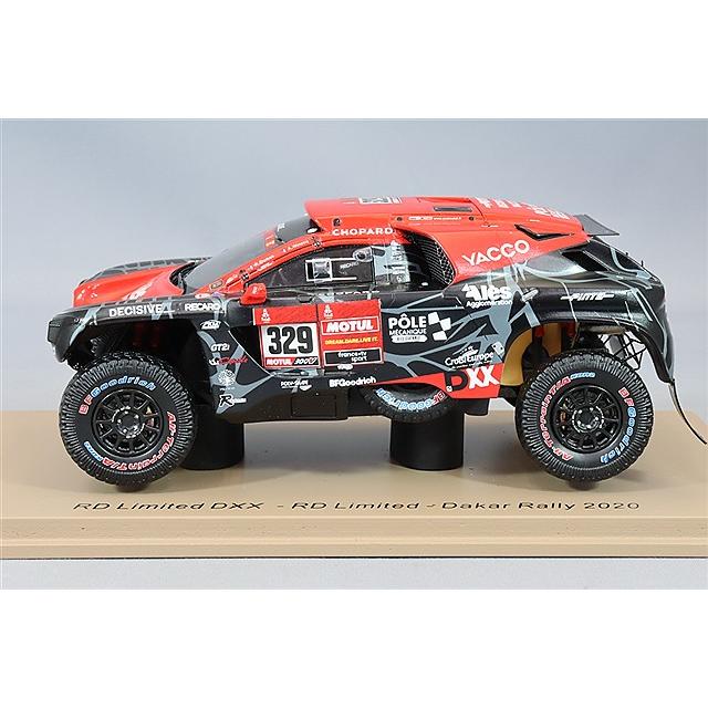 スパーク 1/43 RD リミテッド DXX 2020 ダカールラリー #329 R.デュマ