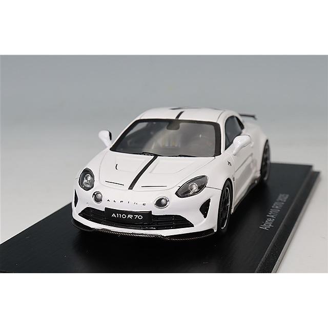 スパーク 1/43 アルピーヌ A110 ラジカル 70 2025 ブラン(白) : キッド