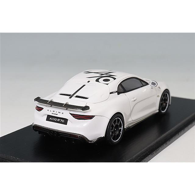 スパーク 1/43 アルピーヌ A110 ラジカル 70 2025 ブラン(白) : キッド