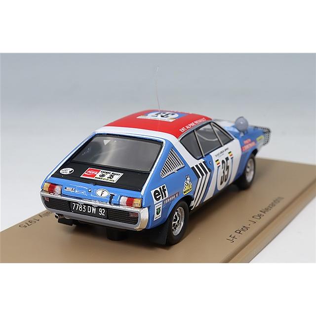 スパーク 1/43 ルノー 17 1975 ラリー 東アフリカ サファリ #35 J-F