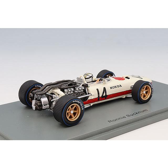 スパーク 1/43 ホンダ RA273 F1 1966 アメリカGP #14 R.バックナム