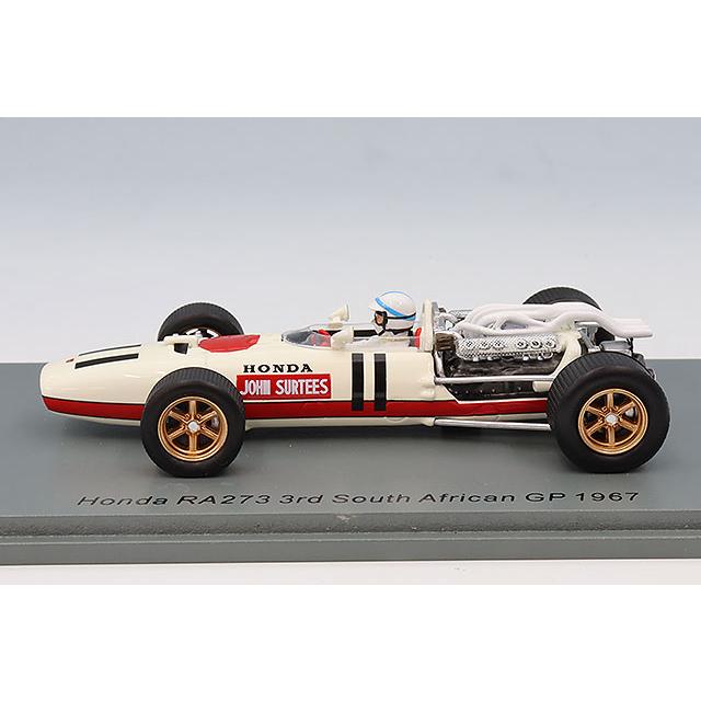 スパーク 1/43 ホンダ RA273 F1 1967 南アフリカGP 3位 #11 J.サーティース_1
