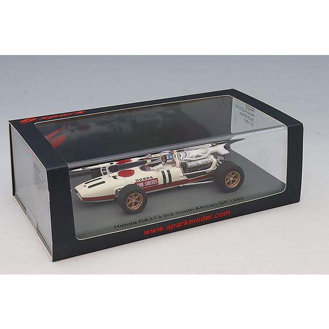 スパーク 1/43 ホンダ RA273 F1 1967 南アフリカGP 3位 #11 J.サーティース_3