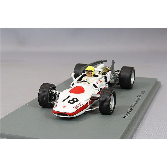 スパーク 1/43 ホンダ RA302 1968 F1 フランスGP #18 J.シュレッサー