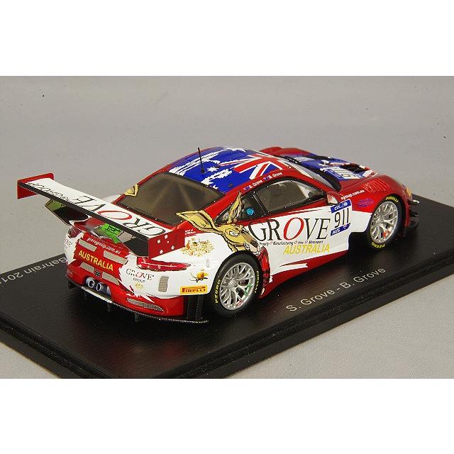 ミニカー/完成品 スパーク 1/43 ポルシェ 911 GT3 R 2018 FIA GT ナショナルカップ バーレーン チーム オーストラリア #911 S.Grove / B.Groveの画像