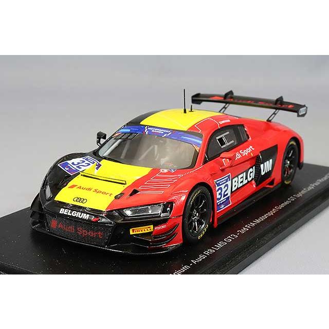 スパーク 1/43 アウディ R8 LMS GT3 チーム ベルギー 2022 FIA