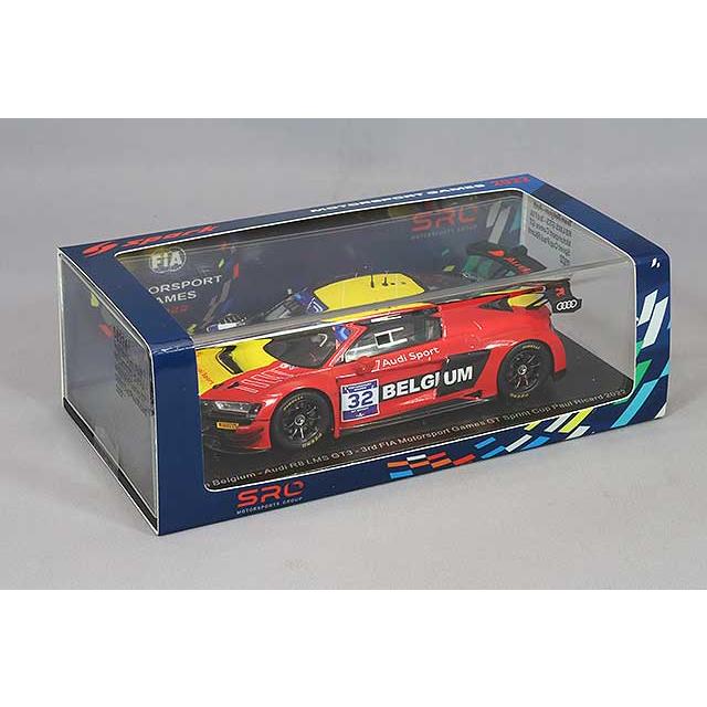 スパーク 1/43 アウディ R8 LMS GT3 チーム ベルギー 2022 FIA