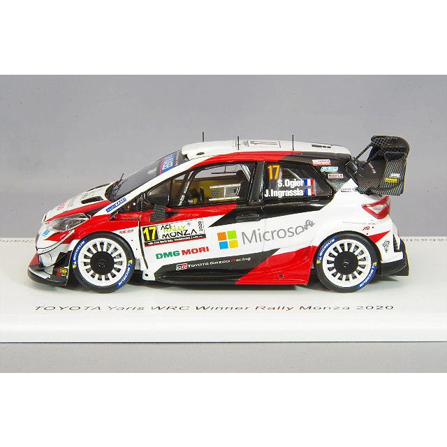 ミニカー/完成品 スパーク 1/43 トヨタ ヤリス WRC 2020 ラリー