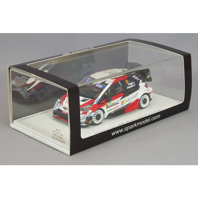 ミニカー/完成品 スパーク 1/43 トヨタ ヤリス WRC 2020 ラリー