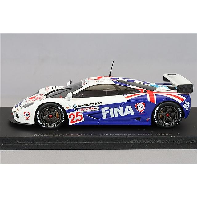 スパーク 1/43 マクラーレン F1 GTR Bigazzi FINA 1996 BPR シルバー