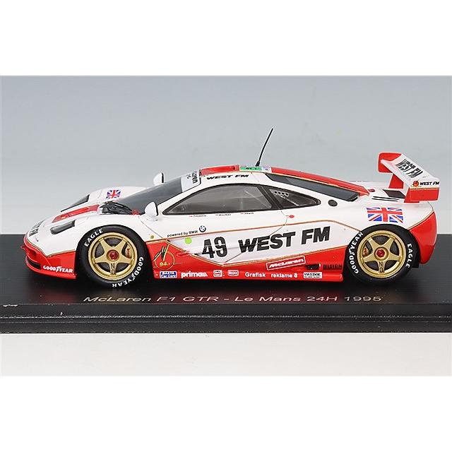スパーク 1/43 マクラーレン F1 GTR 1995 ルマン24H #49 J.ニールセン