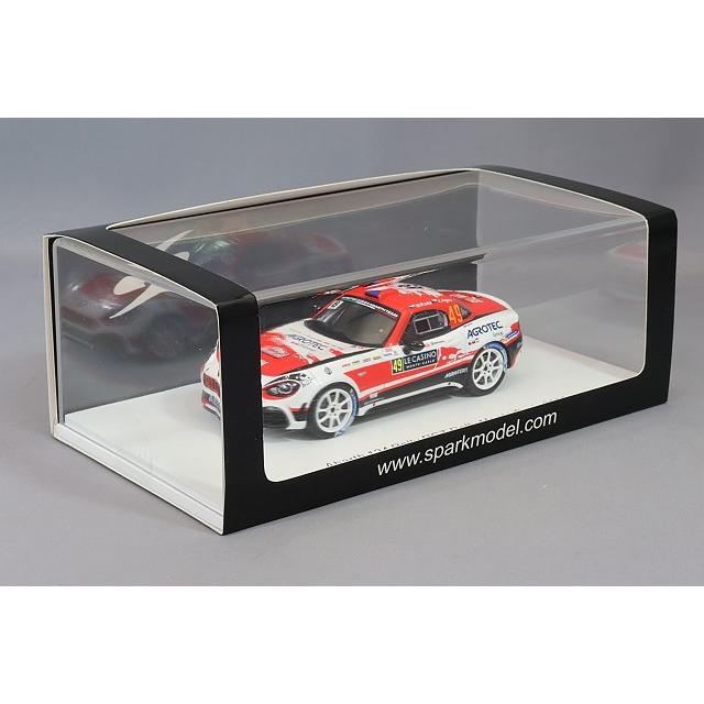 ミニカー/完成品 スパーク 1/43 アバルト 124 ラリー RGT 2022