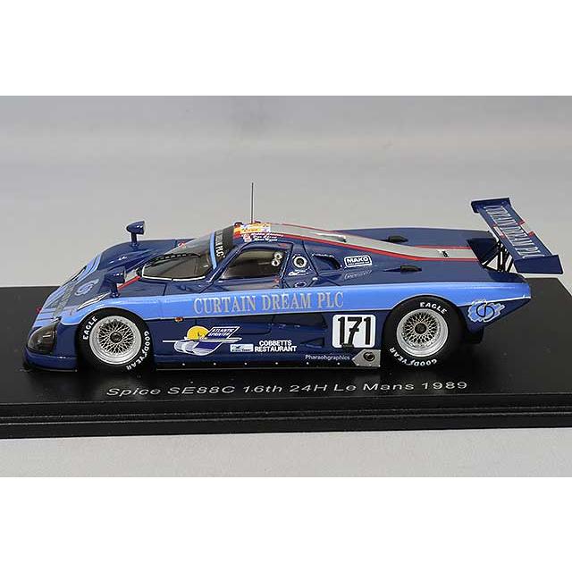 ミニカー/完成品 スパーク 1/43 スパイス SE88C 1989 ルマン24H ミニカー/完成品 スパーク 1/43 スパイス SE88C 1989 ルマン24H