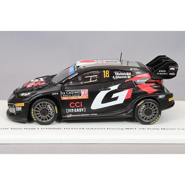 スパーク 1/43 トヨタ GR ヤリス ラリー1 ハイブリッド GAZOO