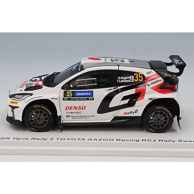 スパーク 1/43 トヨタ GR ヤリス ラリー2 GAZOOレーシング 2024 RC2