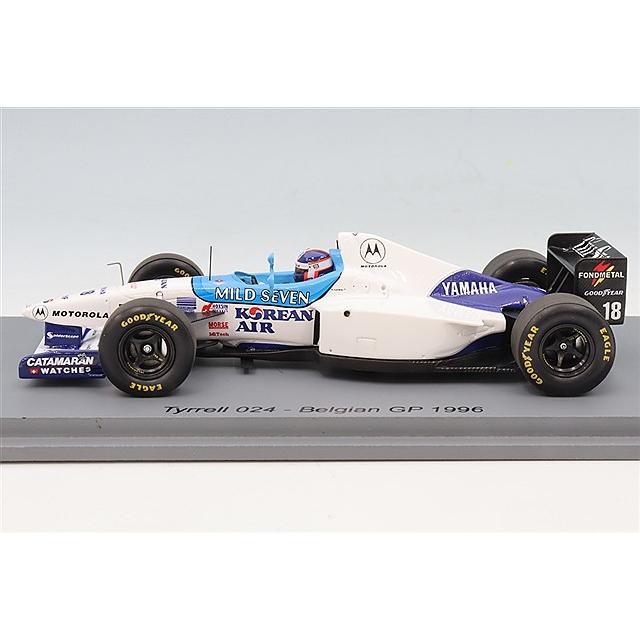スパーク 1/43 ティレル 024 1996 F1 ベルギーGP #18 片山右京 |  | 01