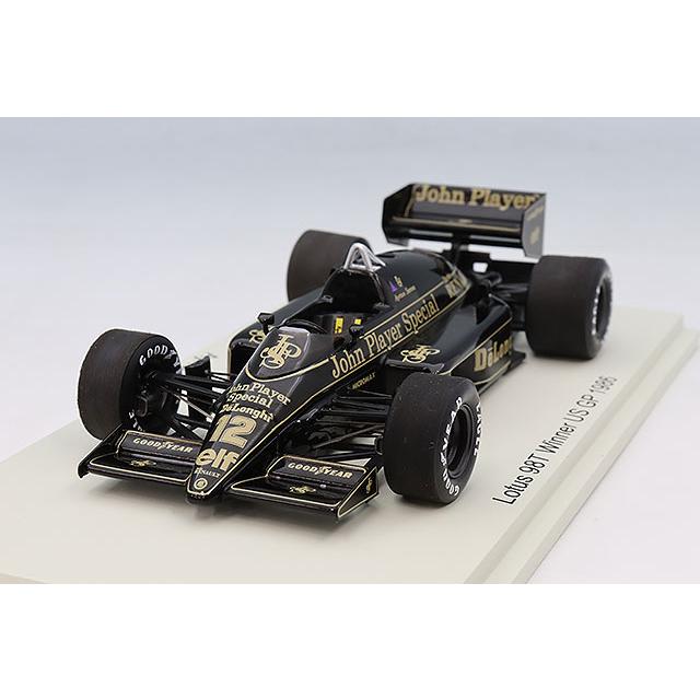 スパーク 1/43 ロータス 98T 1986 F1 アメリカGP ウィナー #12 A.セナ