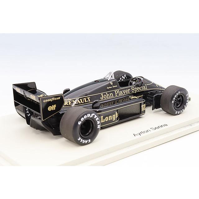 スパーク 1/43 ロータス 98T 1986 F1 アメリカGP ウィナー #12 A.セナ