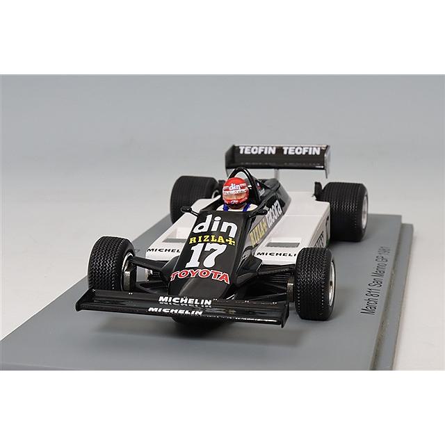 スパーク 1/43 マーチ 811 1981 F1 サンマリノGP #17 E.サラザール