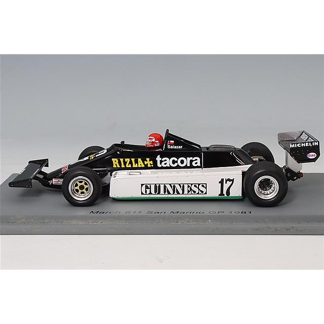 スパーク 1/43 マーチ 811 1981 F1 サンマリノGP #17 E.サラザール