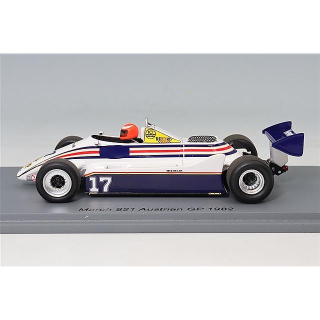 スパーク 1/43 マーチ 821 1982 F1 オーストラリアGP #17 R.キーガン