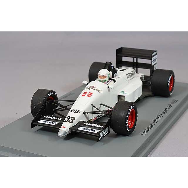 新品未開封】スパーク 1/43 ユーロブルン ER188フランスGP 1988