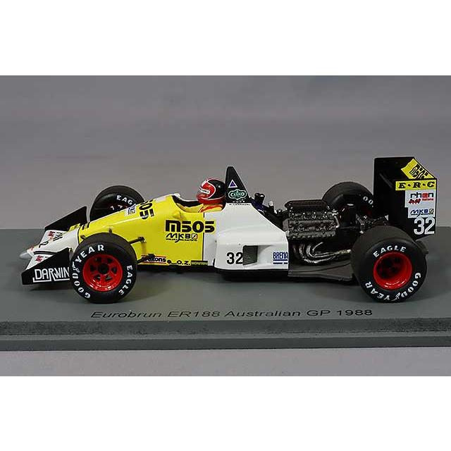 スパーク 1/43 ユーロブルン ER188 1988 F1 オーストラリアGP #32 O