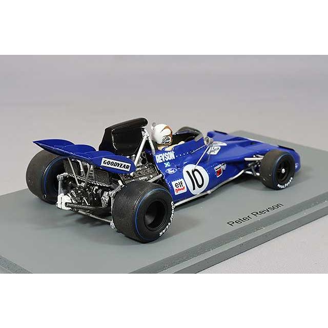 スパーク 1/43 ティレル 001 F1 1971 アメリカGP #10 P.レブソン