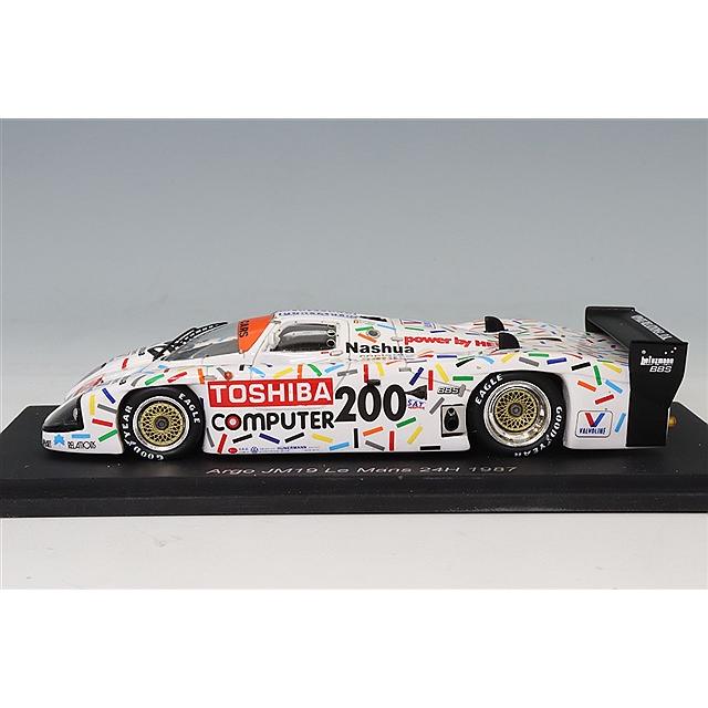 スパーク 1/43 アルゴ JM19 東芝 1987 ルマン24H #200 T.ピレット/J-P